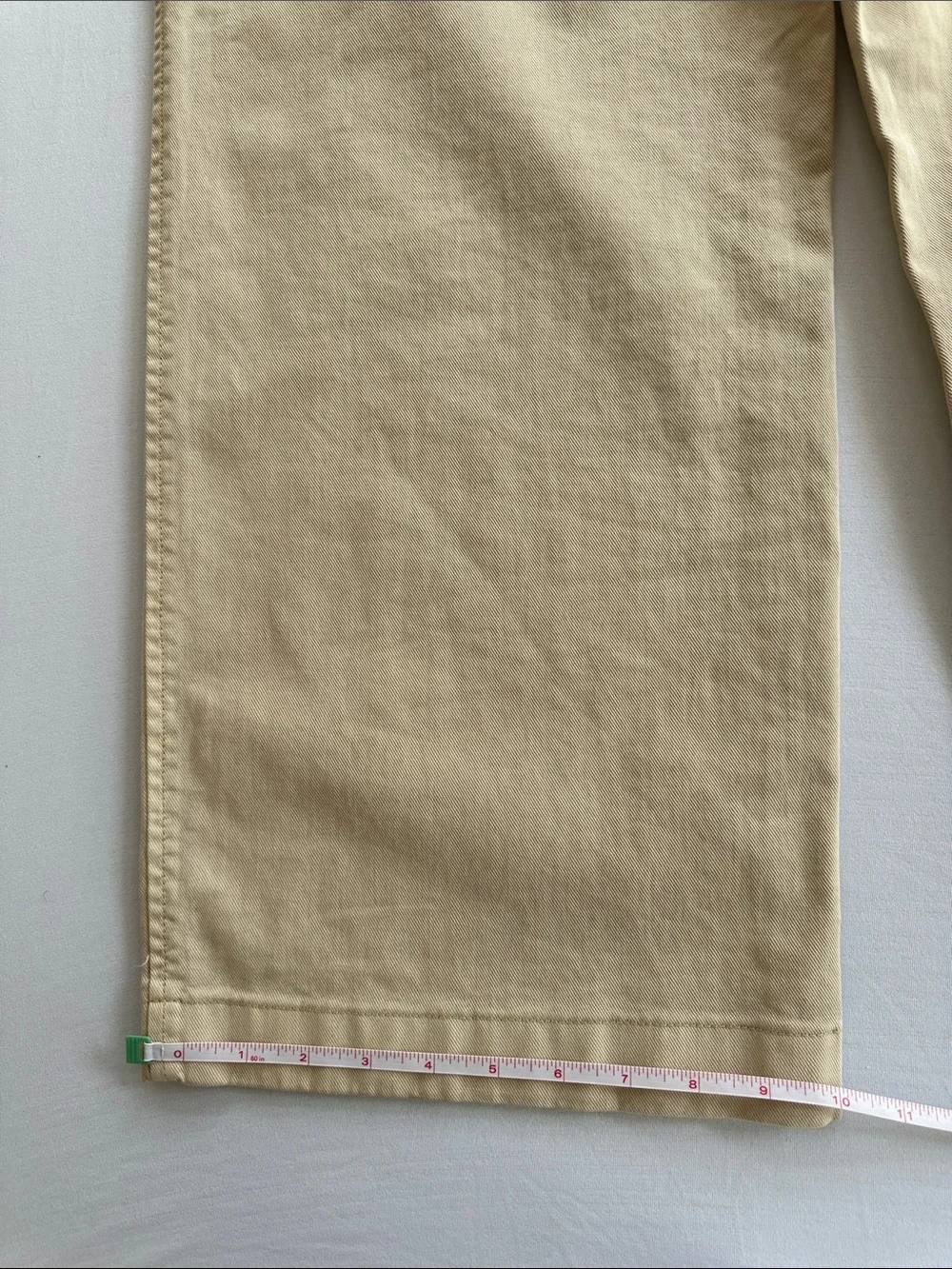GAP Women’s Casual “Loose Khaki”Beige Cotton Chino Pants Size 12